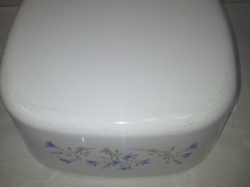 Corning Ware 5 Liter Casserole and Lid in the Blue Dusk pattern A-5-B N7