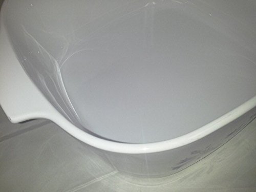 Corning Ware 5 Liter Casserole and Lid in the Blue Dusk pattern A-5-B N8