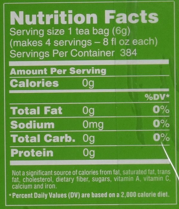 Luzianne Decaffeinated Iced Tea 96 Family Size Bags N3