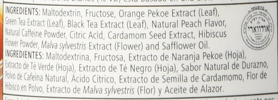 HERBALIFE HERBAL TEA CONCENTRATE - PEACH FLAVOR 1.8 OZ N4
