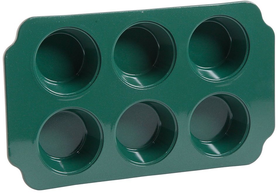 Gibson Home Cookie Sheet with Ceramic Non Stick, 15", Green N2