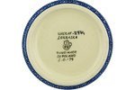 Polmedia Polish Pottery 5-inch Stoneware Jar with Lid H8699G Hand Painted from Ceramika Artystyczna in Boleslawiec... N5