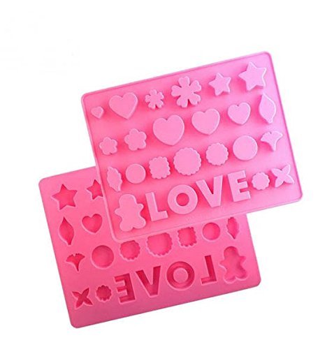 Love Silicone Mold Clover Fondant Moulds For Soap Chocolate Ginkgo Leaves Cake Tools