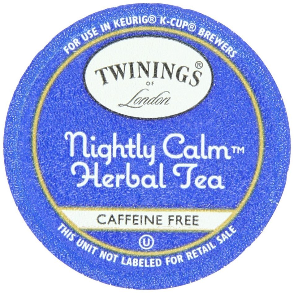 Twinings Nightly Calm K-Cup, 12 Count (pack of 2)