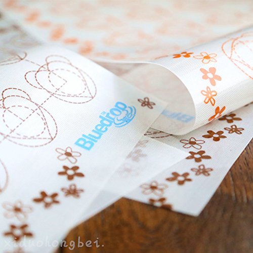 Bluedrop Non-Stick Silicone Baking Mat for Macarons 31.5" X 11.8",You can cut following your require N4