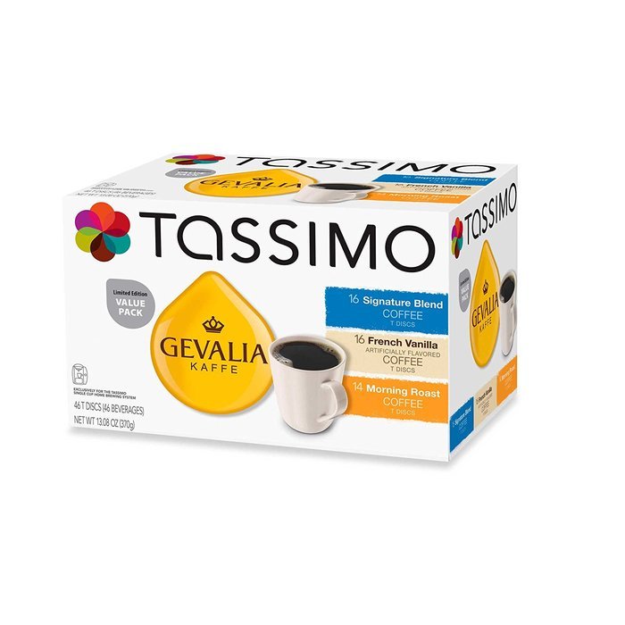 Tassimo Gevalia Kaffee Limited Edition 46 T-Disc Value Pack