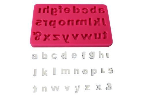NY Cake Silicone Lower Case Letter Mold