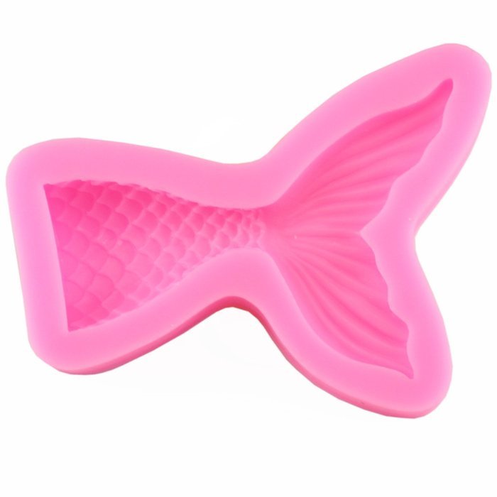 Mujiang Mermaid Tail Silicone Jelly Sugar Chocolate Fondant Molds Large+Small N4