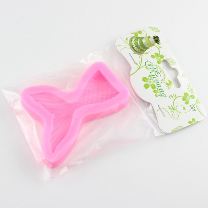 Mujiang Mermaid Tail Silicone Jelly Sugar Chocolate Fondant Molds Large+Small N13