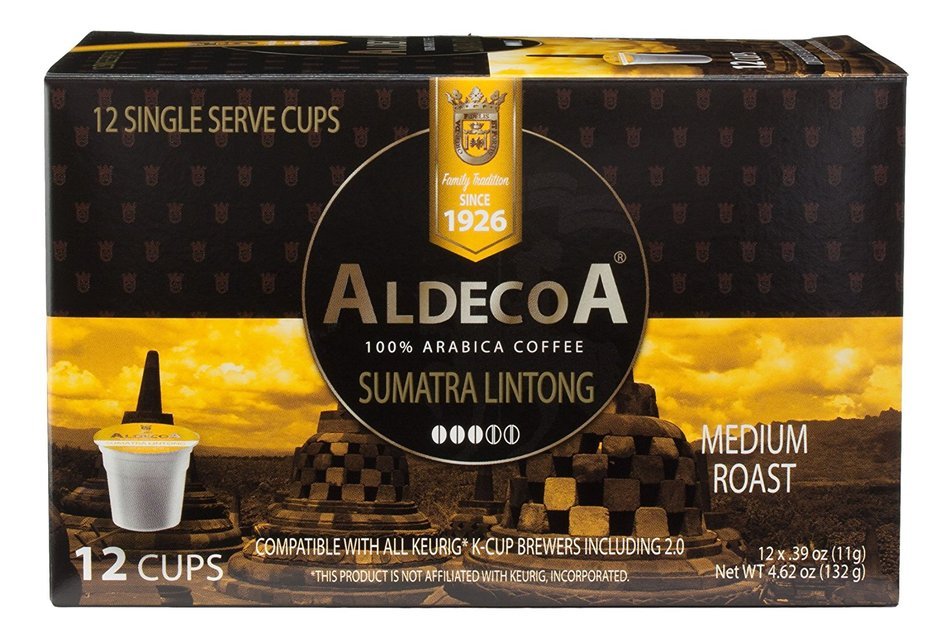 Aldecoa K-Cup Coffee, Costa Rica, 12 Count N14