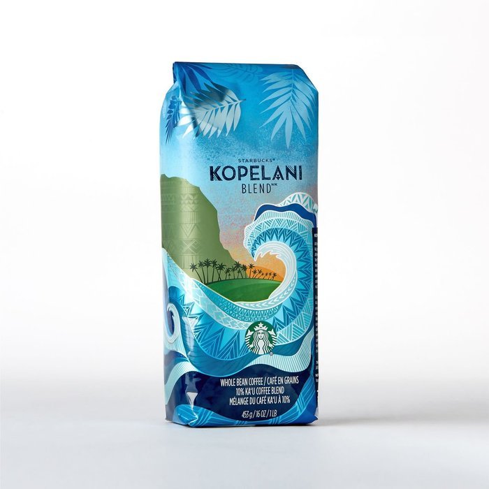 Starbucks Kopelani Blend Whole Bean Coffee 1 LB