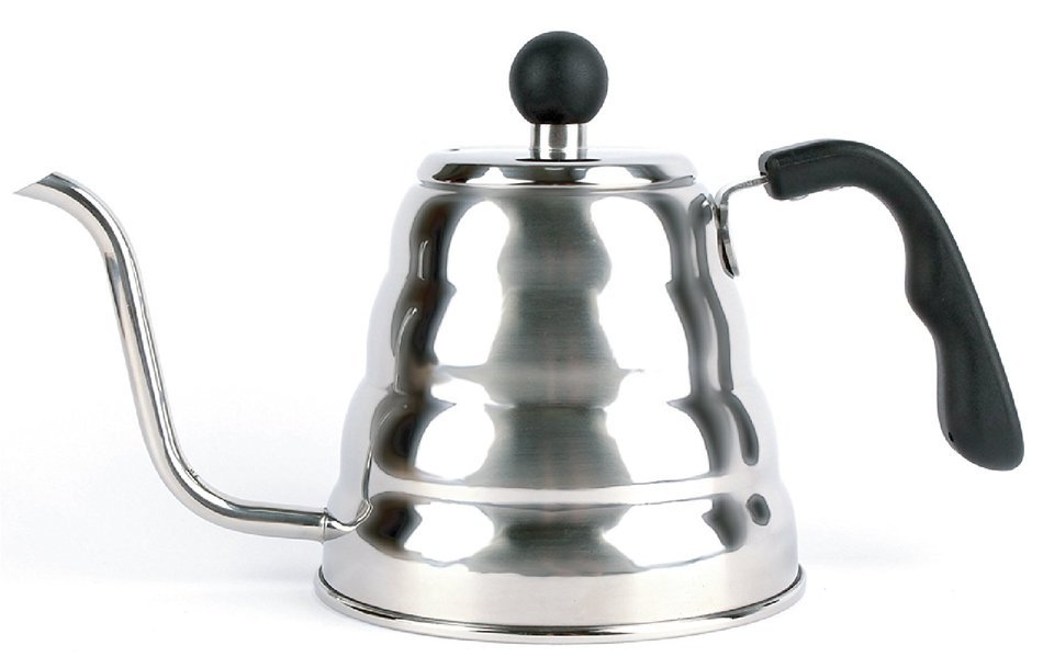 Pour Over Coffee Drip Kettle. Premium Stainless Steel Gooseneck Tea Kettle By Simple Kitchen Products. N8