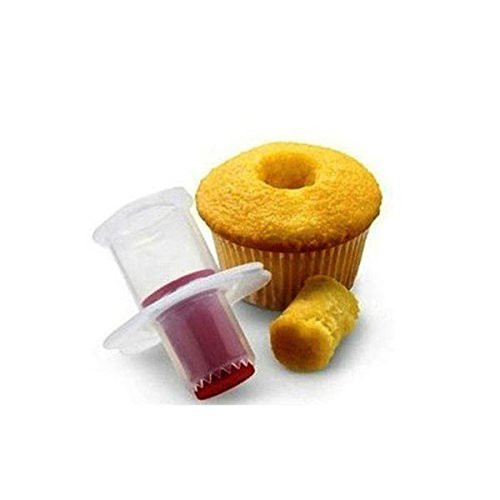 "Cupcake Plunger Cutter Creative DIY Cake Corer Decorating Divider" shopping