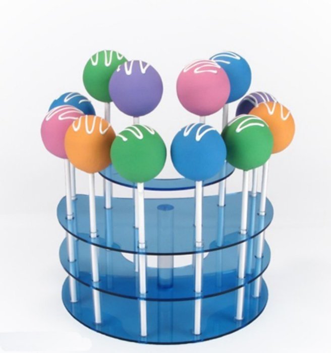 NAVA New 20 Cup Tasty Top Cake Pop Mold Tray Easy Instant Silicone Baking Flex Pan N5