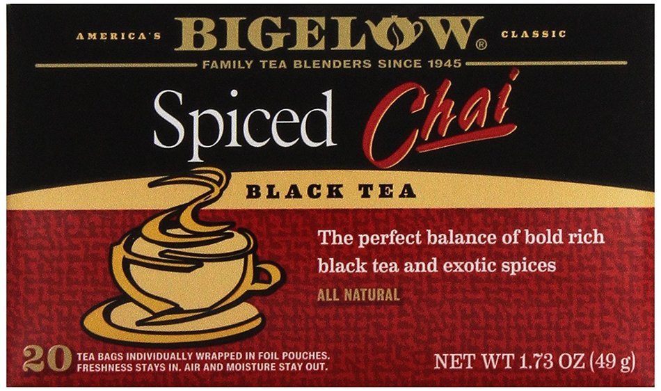 Bigelow Spiced Chai Tea Bags - 20 ct