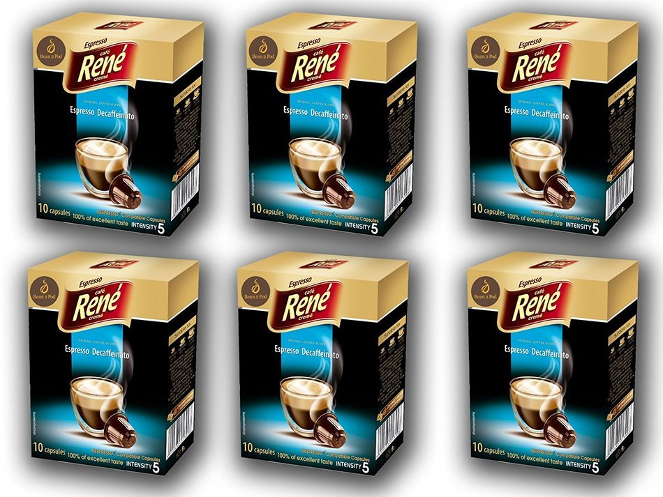Bean2Pod: Rene Variety Flavour Bundle &ndash; 60 ReneNespresso Compatible Coffee Capsules N5