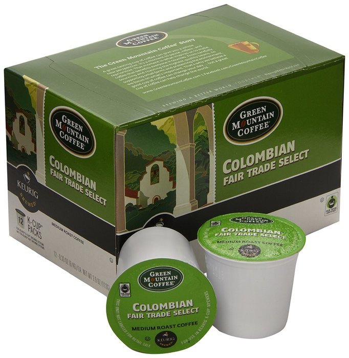 Green Mountain Coffee Select K-Cup, Columbian, 12-Count N2