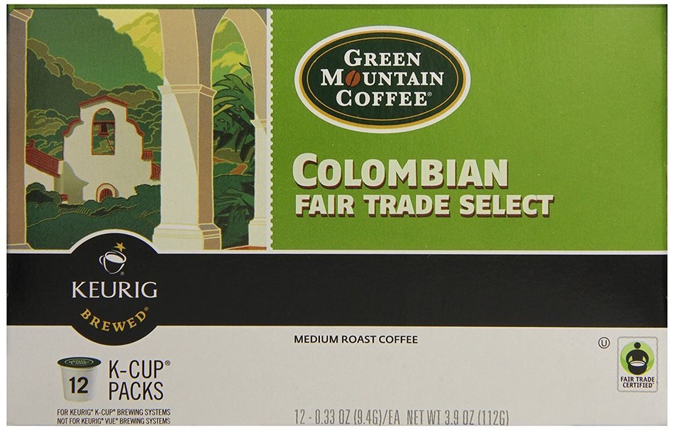 Green Mountain Coffee Select K-Cup, Columbian, 12-Count N3