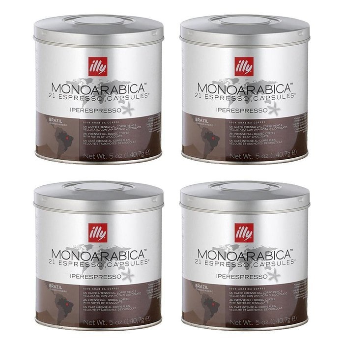 Illy iperEspresso MonoArabica Guatemala Capsules Medium-bodied Coffee, 21-Count Capsules N4