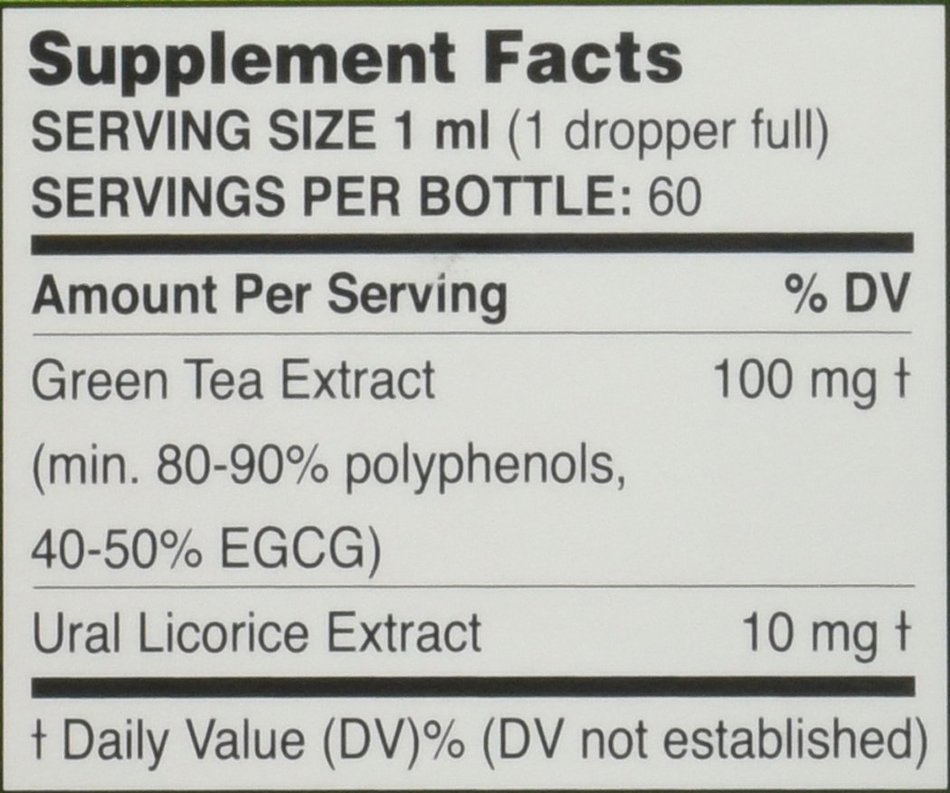 Pure Inventions - Antioxidant Green Tea Extract - Original (60 Servings) - 2 Oz N3
