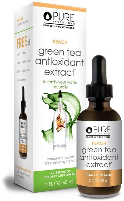Pure Inventions - Antioxidant Green Tea Extract - Original (60 Servings) - 2 Oz N10