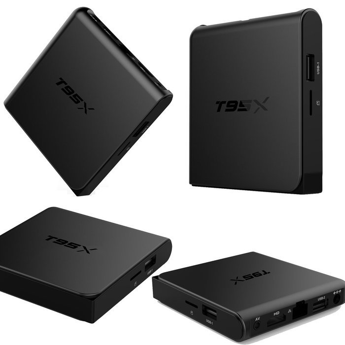 HONGYU&reg; T95X Android 6.0 TV BOX HD KODI 16.1 Fully Loaded XBMC Amlogic S905X Quad Core 64bit 1GB / 8GB Wifi Ethernet... N5