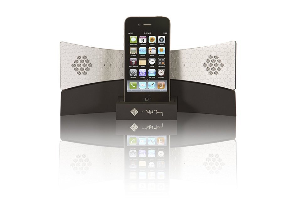 Native Union Honeycomb Bluetooth Speaker and Handset - MM04I-WWT-ST - White N10