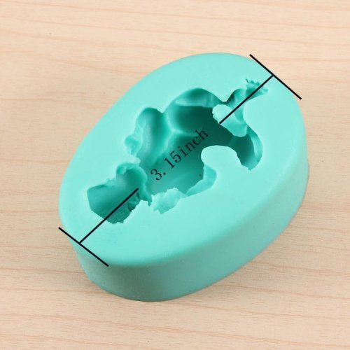 "Silicone Baby Mould Cake Chocolate Soap Fondant Mould" shopping N4
