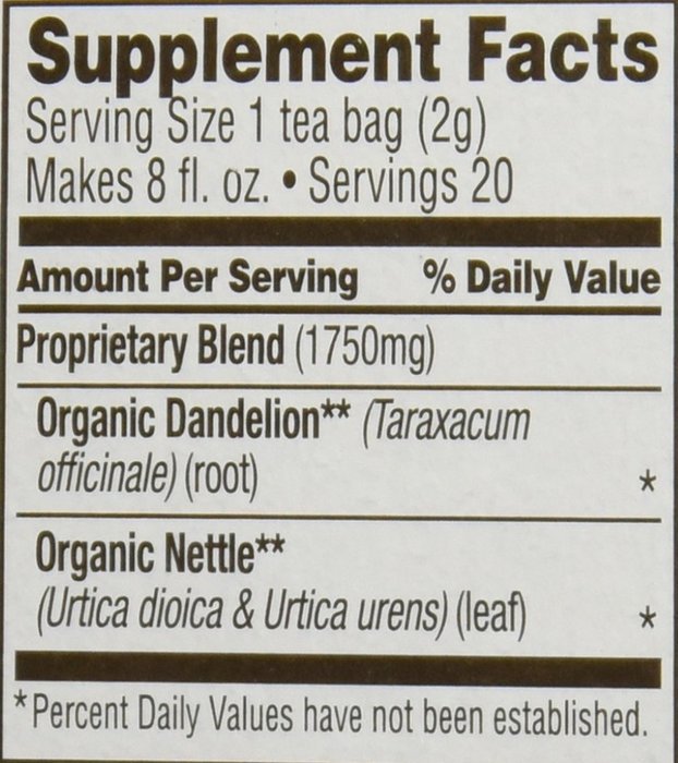 Celestial Organics Herbal Tea, Digestion, 20 Count (Pack of 6) N19