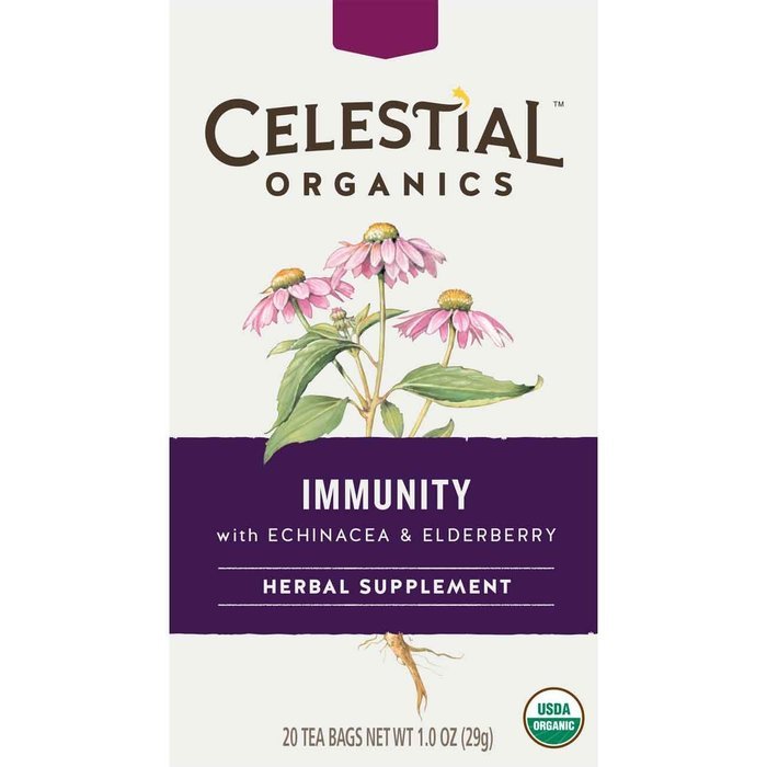 Celestial Organics Herbal Tea, Digestion, 20 Count (Pack of 6) N31