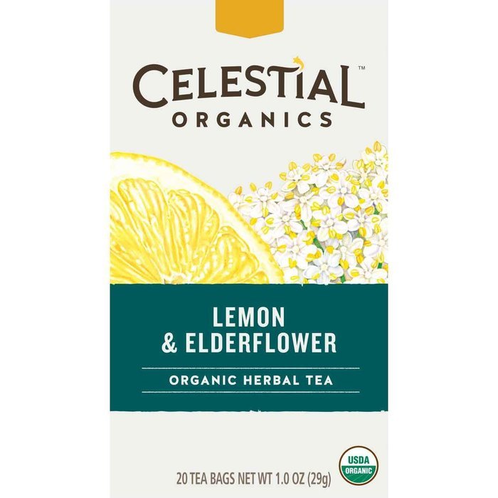 Celestial Organics Herbal Tea, Digestion, 20 Count (Pack of 6) N36