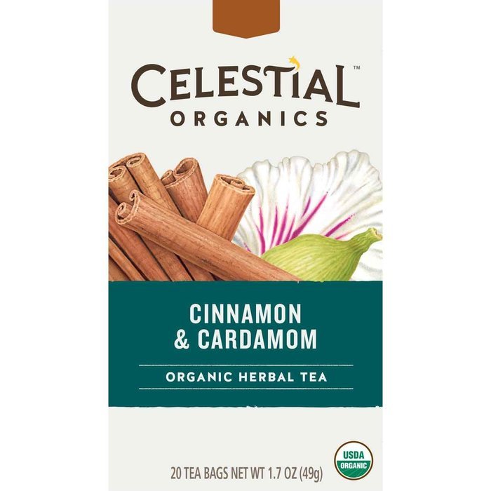 Celestial Organics Herbal Tea, Digestion, 20 Count (Pack of 6) N47