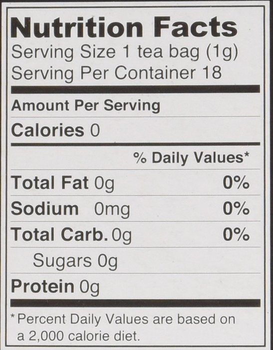Eyebright Herb Tea - Organic Herbs - 18 Bleach Free Tea Bags N3