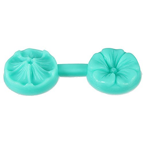 Silicone Dual Side Printing Flower Cake Mold Sugar Decorating Tool N3