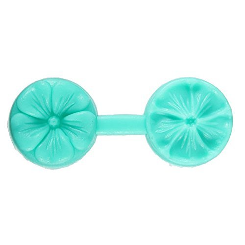 Silicone Dual Side Printing Flower Cake Mold Sugar Decorating Tool N4
