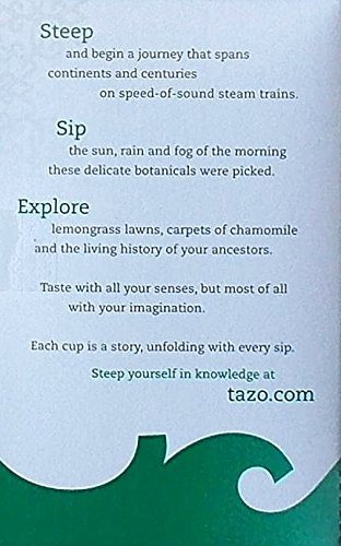 Tazo Flavored Organic Sultry Strawberry Black Tea Blend, 20 Filter Bags, 1.6 Oz. N3