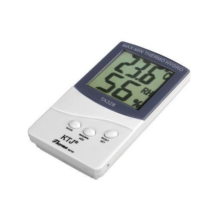 TRADERPLUS LCD Large Screen Digital Indoor Outdoor Centigrade to Fahrenheit Thermometer Hygrometer Temperature... N6