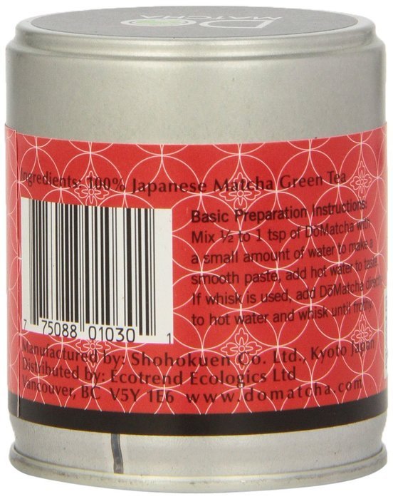 DōMatcha Green Tea, Ceremonial Matcha, 1oz Tin N3