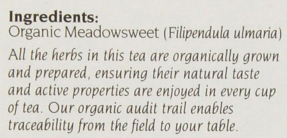 Celebration Herbals Organic Meadowsweet Leaf & Flower Tea N5