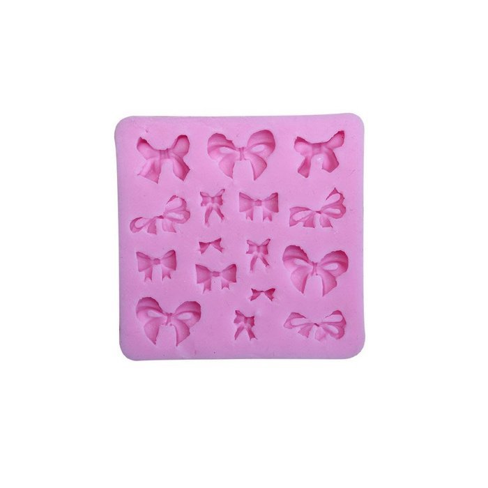 Cutoy Bowknots Design Silicone Cake Fondant Chocolete Jello Soap Candy Gum Paste Molds Clay Moulds DIY Decorating... N2