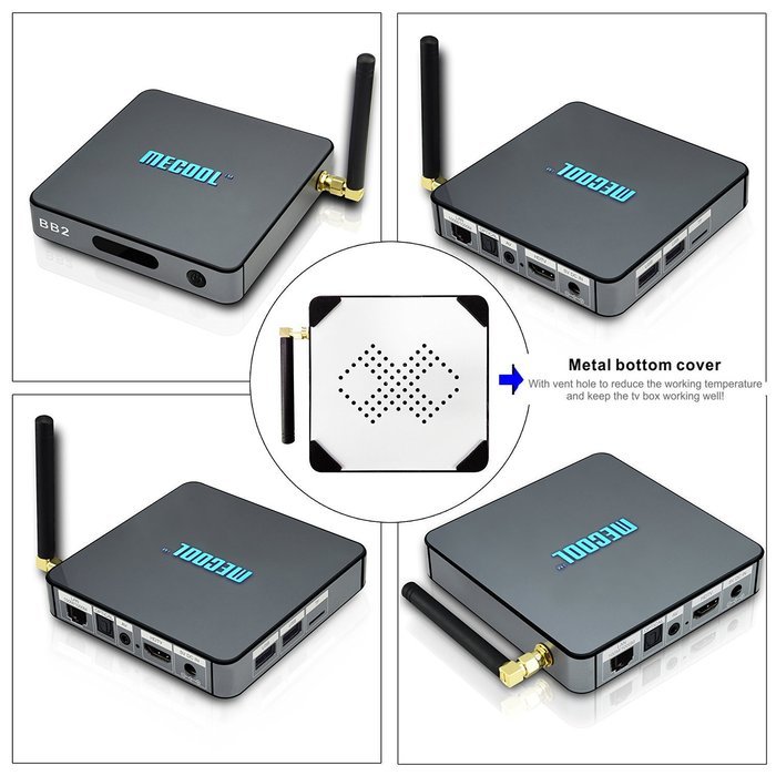 Greatever KM8 Android 6.0 4K TV BOX Amlogic S905X Quad Core 2GB/16GB Marshmallow 4K H.265 HEVC KODI Full Lodaded... N10