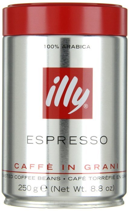 Illy Espresso Whole Bean Medium Roast 250g (6-pack)