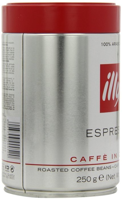 Illy Espresso Whole Bean Medium Roast 250g (6-pack) N3