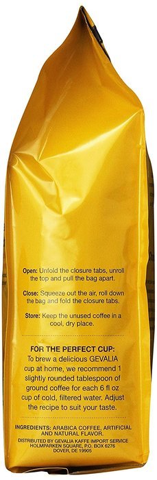 Gevalia Roast and Ground Coffee, Chocolate Mocha, 12 Ounce (Pack of 6)