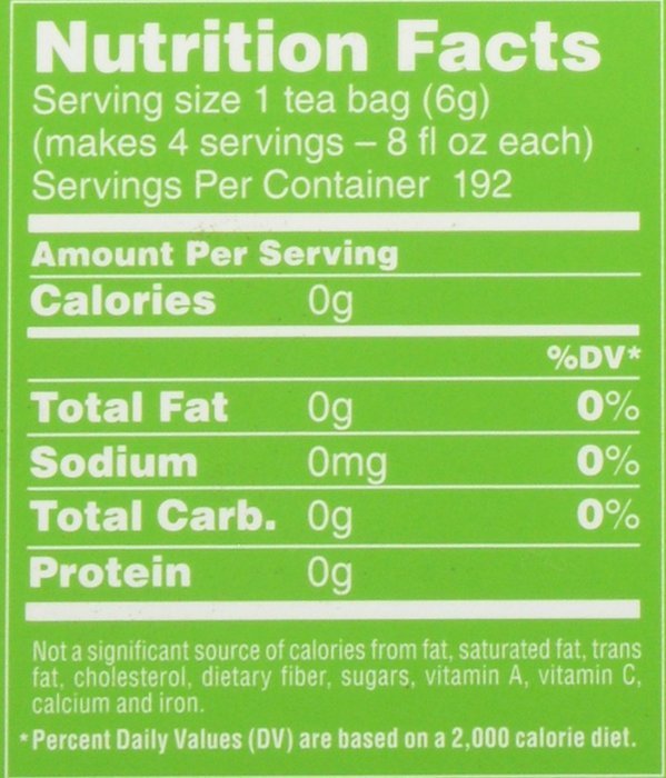 Luzianne Decaffeinated Tea, Specially Blended for Iced Tea, 48 Count N4