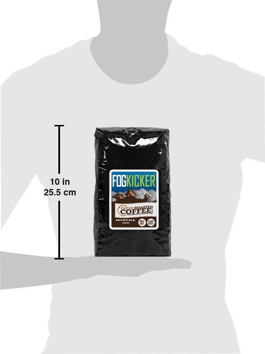 Fog Kicker Blend, Whole Bean Coffee, Fresh Roasted Coffee LLC. (5 Lb.) N4