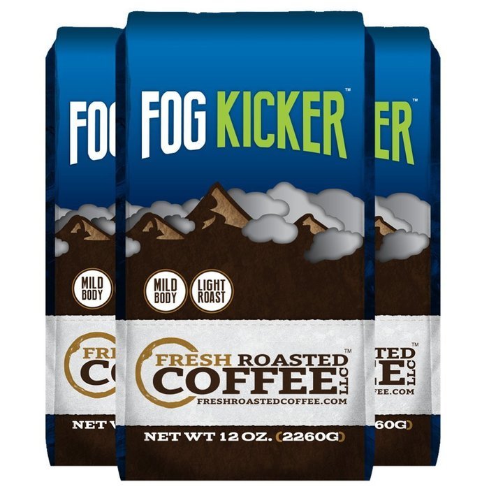 Fog Kicker Blend, Whole Bean Coffee, Fresh Roasted Coffee LLC. (5 Lb.) N5