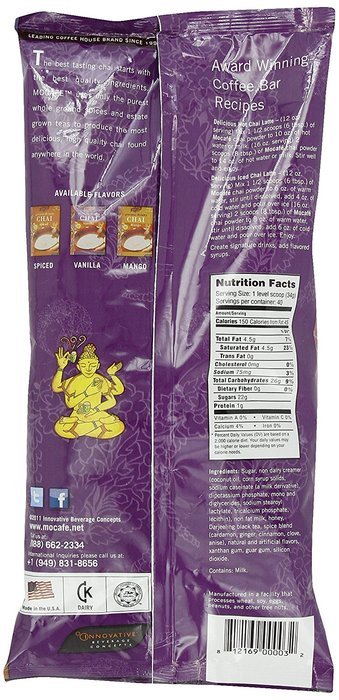 MOCAFE Precious Divinity Vanilla Chai Spiced Tea Mix, 3-Pound Bag N2