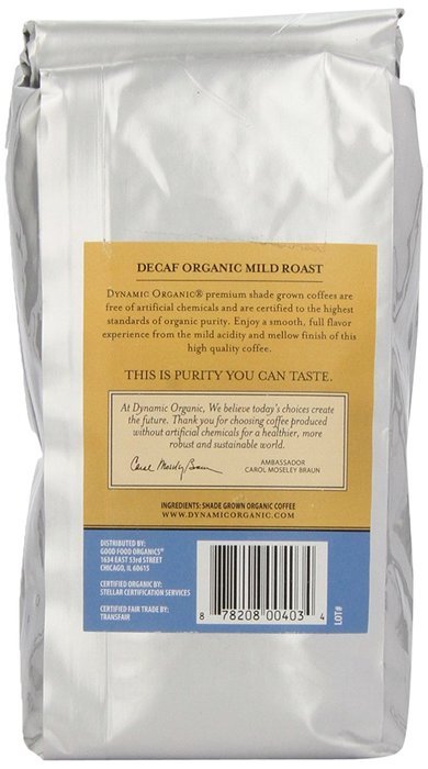 Ambassador Organics Biodynamic French Roast Ground Organic Coffee, 12-Ounce Bags (Pack of 2) N4