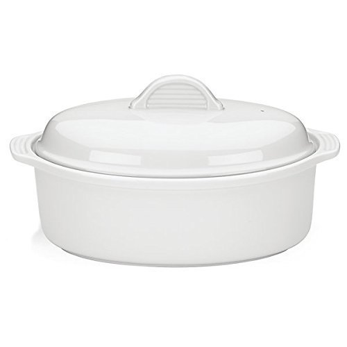 Oval Casserole with Lid